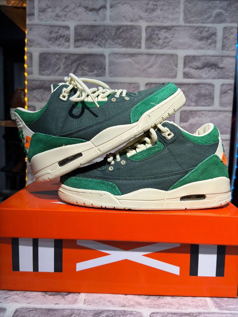 J3 Air Jordan 3 Retro SP Nina Chanel Abney "Bicoastal and Malachite"