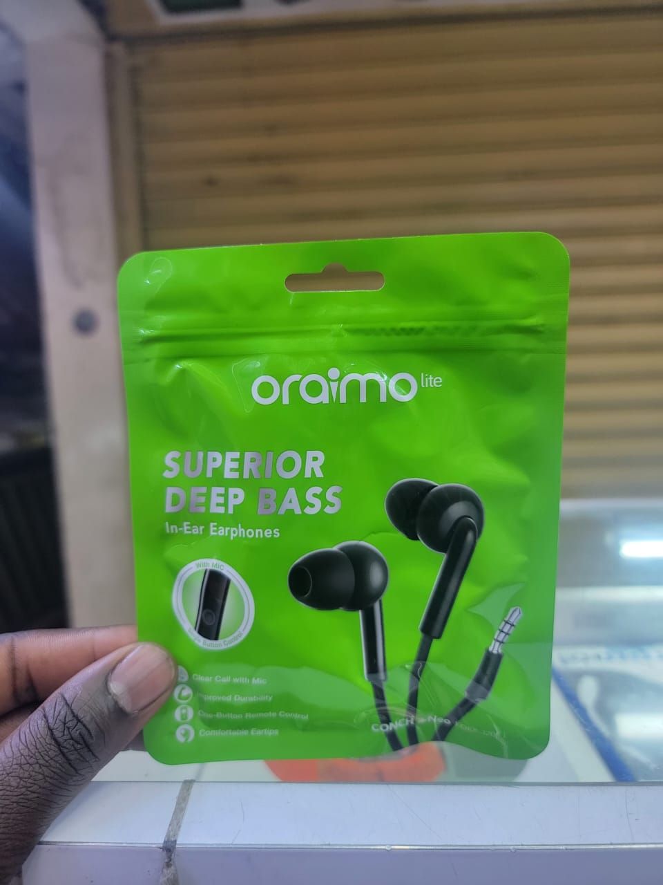 Oraimo Superior Deep Bass In-Ear Earphones