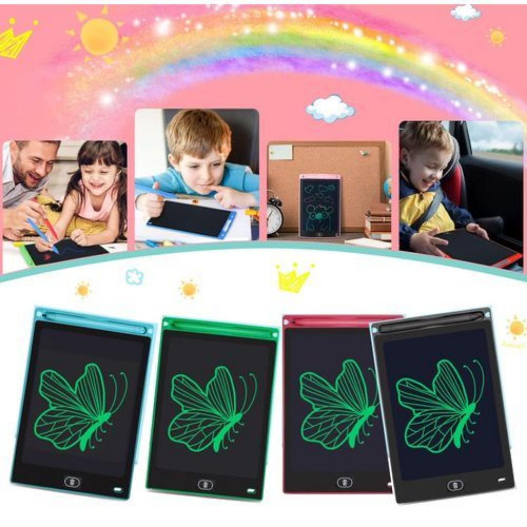LCD Writing Tablet,12 Inch Graphic Electronic Writing Drawing Colorful Screen Doodle Board