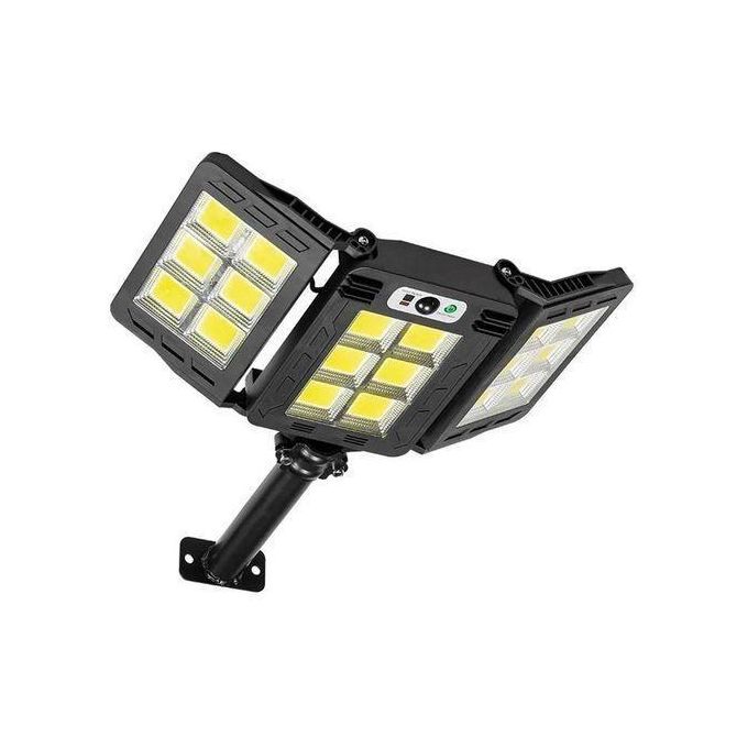Solar Light 300Watts High-power Solar Lights Outdoor COB Solar Motion Sensor Lights With 3 Heads