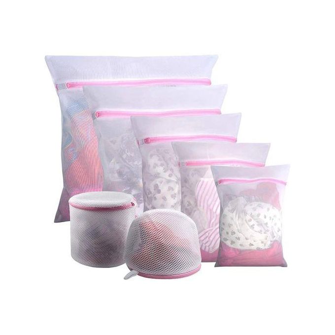 6 Pcs Washing Machine Protective Mesh Laundry Bags Set