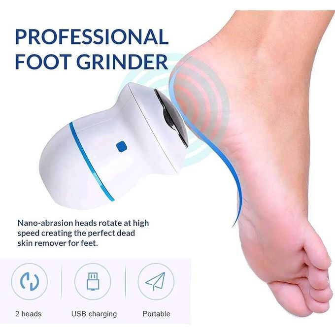 Callus Remover Electric foot scrubber Dead-skin remover Electric foot grinder Electric Callus remover Powerf