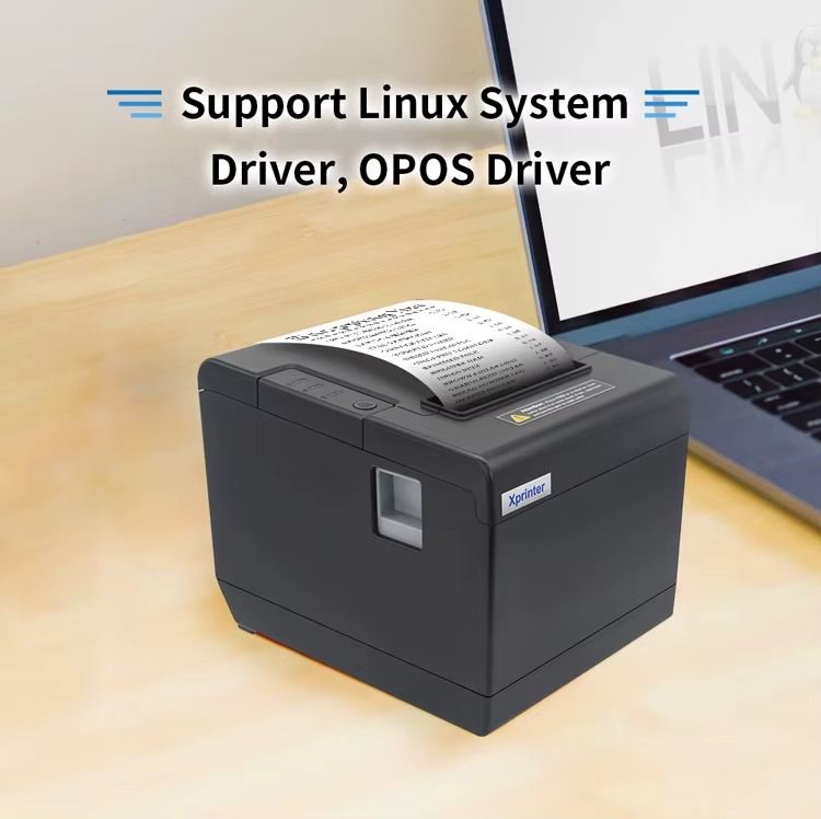 ORIGINAL XPrinter 80mm THERMAL RECEIPT PRINTER Xprinter XP-Q851L. Super HIGH QUALITY and very DURABLE. BEWARE OF CHEAP & FAKE IMITATIONS. Strong Quality Thermal Receipt Printer WITH USB port
