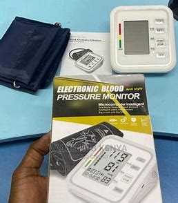 ORIGINAL Portable Digital Upper Arm Blood Pressure Monitor with LCD Display – Accurate Heart Rate, Pulse, and BP Measurement Device | Automatic Tonometer & Sphygmomanometer for Home Use