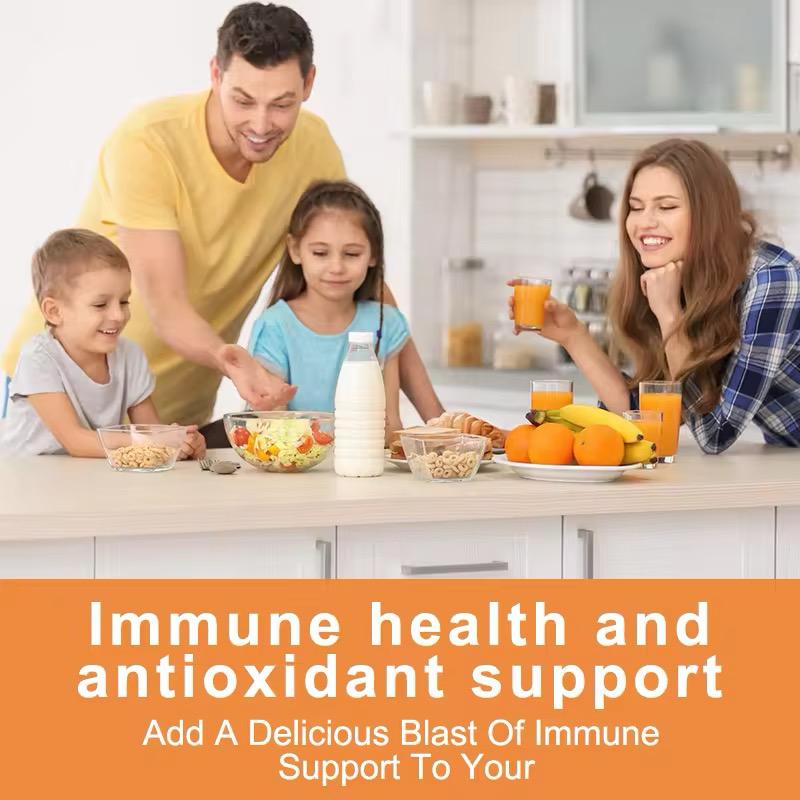 Natural Organic Ascorbic Acid Vegan Chewable Vitamin C Tablets Immune-boosting&antioxidant Tablets Vitamin C 1000mg Tablets for Skin Whitening Chewable Orange Flavor skin Whitening Tablets