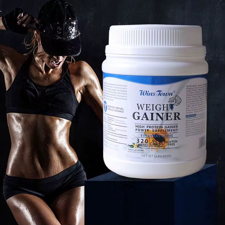 Winstown WEIGHT GAINER AND MUSCLE BUILDER SUPPLEMENT PROTEIN POWDER. Weight Gainer Powder (450g)