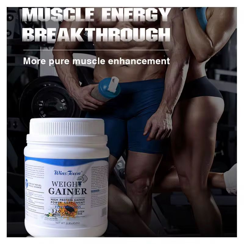 Winstown WEIGHT GAINER AND MUSCLE BUILDER SUPPLEMENT PROTEIN POWDER. Weight Gainer Powder (450g)