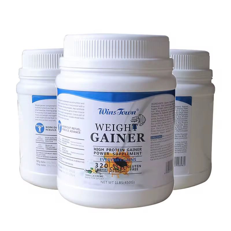 Winstown WEIGHT GAINER AND MUSCLE BUILDER SUPPLEMENT PROTEIN POWDER. Weight Gainer Powder (450g)