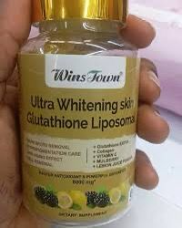 Ultra Whitening Skin Capsules with L-Glutathione (8000mg) | Dietary Supplement for Dark Spots, Hyperpigmentation, Anti-aging and Cell Renewal Skin Glutathione Liposomal With Vitamin C Soft Gels.