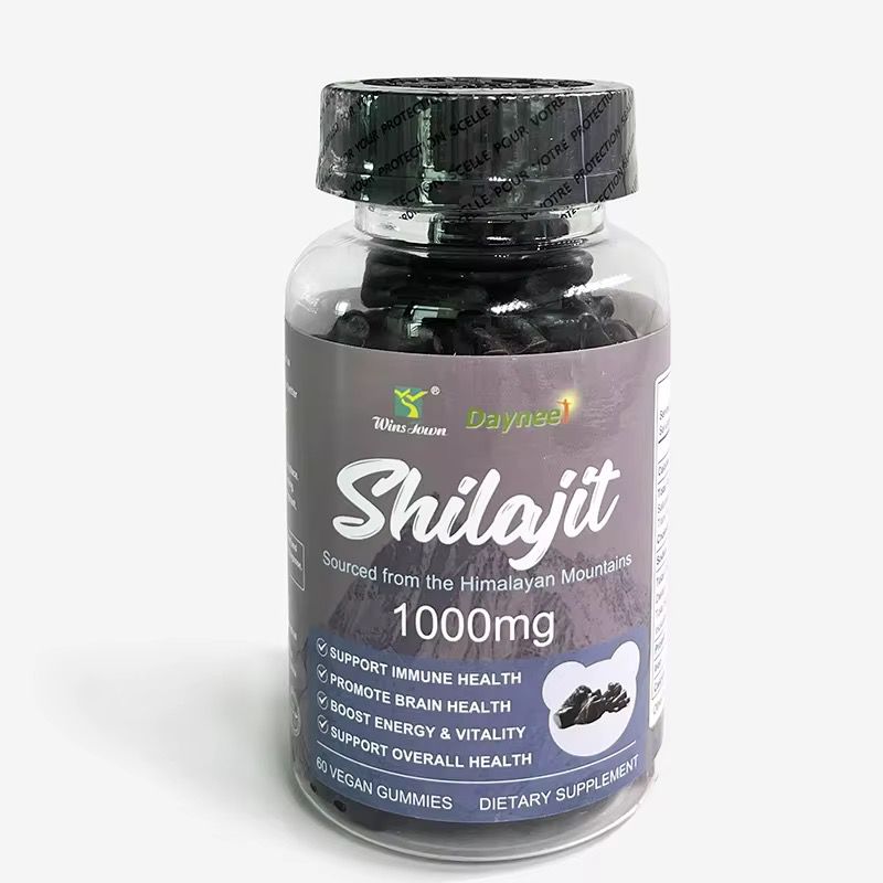 Daynee Shilajit Gummies 1000mg – Pure Himalayan Source 60 Vegan Gummies for Overall Health, Energy & Digestion Support