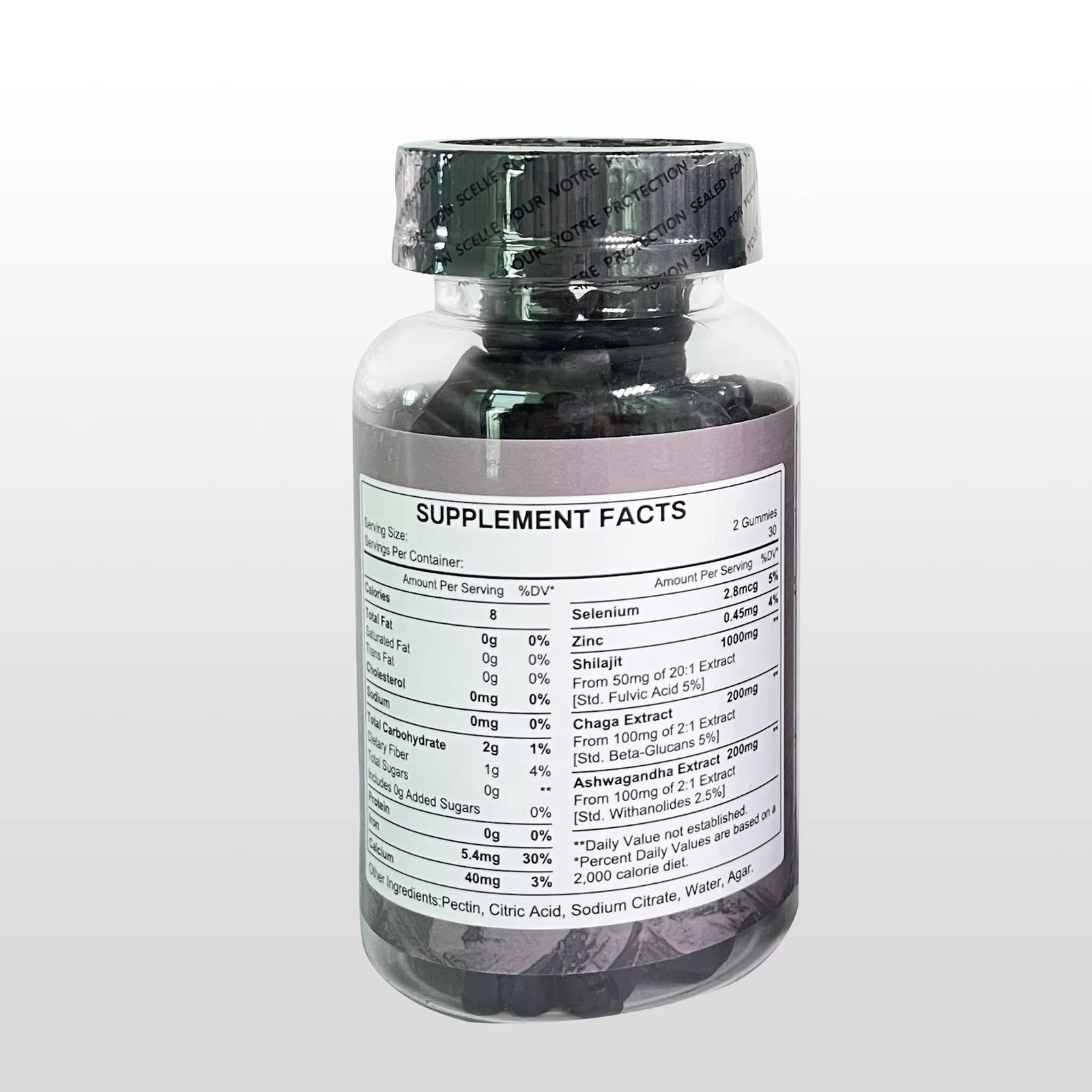 Daynee Shilajit Gummies 1000mg – Pure Himalayan Source 60 Vegan Gummies for Overall Health, Energy & Digestion Support