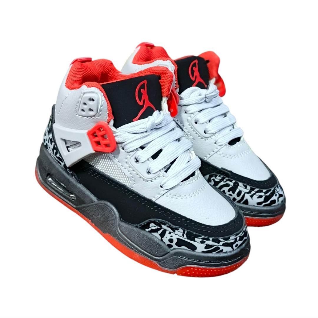 KIDS AIR JORDAN SPINZIKE SNEAKERS.  JORDAN SON OF MARS