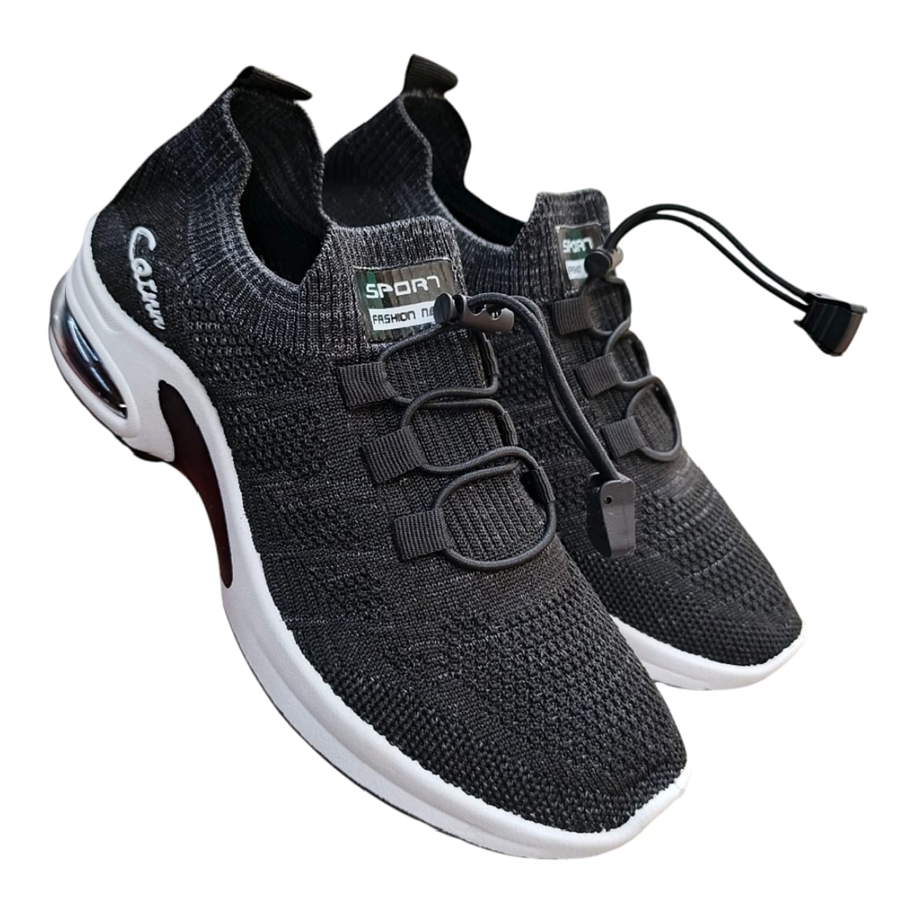 Lightweight Breathable gym Footwear. Athletic sports/gym sneakers for ladies. Fashionable Lace-Up mesh canvas. Comfortable soft sole air cushioned ladies running shoes.