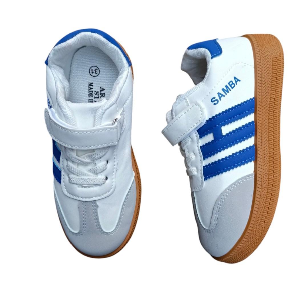 SAMBA SNEAKERS FOR KIDS. LIGHT WEIGHT FASHION SPORT SHOES FOR BOTH BOYS AND GIRLS. VARIETY OF COLORS AVIALABLE.
