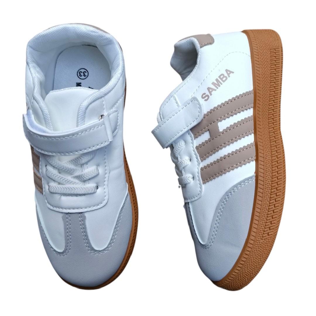SAMBA SNEAKERS FOR KIDS. LIGHT WEIGHT FASHION SPORT SHOES FOR BOTH BOYS AND GIRLS. VARIETY OF COLORS AVIALABLE.