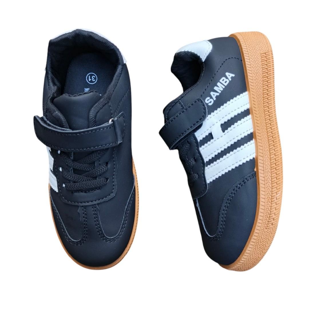 SAMBA SNEAKERS FOR KIDS. LIGHT WEIGHT FASHION SPORT SHOES FOR BOTH BOYS AND GIRLS. VARIETY OF COLORS AVIALABLE.