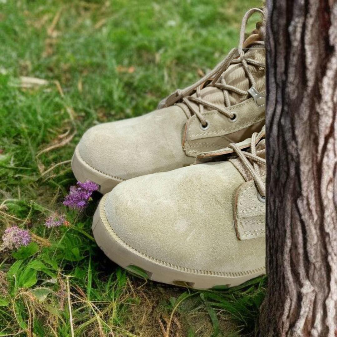 SUEDE LEATHER TACTICAL MILITARY BOOTS. MEN AND WOMEN Siwar tactical 8 Inches Desert Combat Army Jungle Boots Outdoor Hiking BootsDESERT BOOTS.
