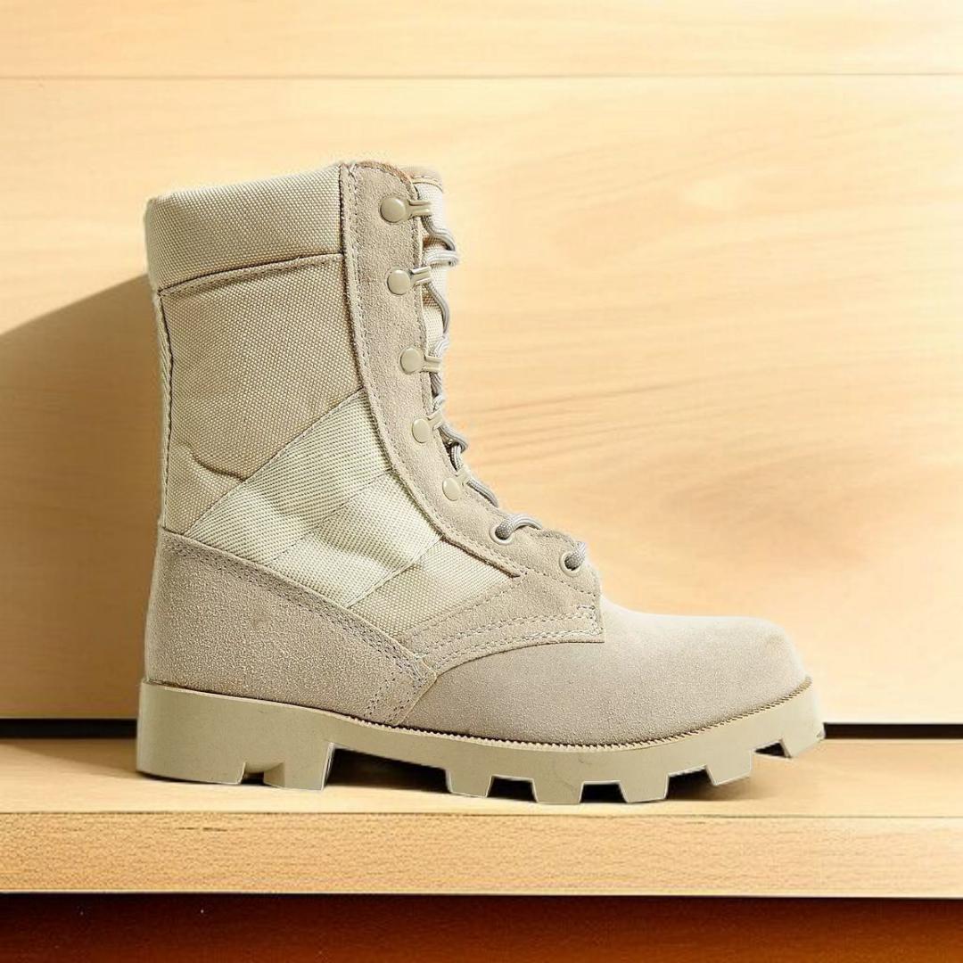 SUEDE LEATHER TACTICAL MILITARY BOOTS. MEN AND WOMEN Siwar tactical 8 Inches Desert Combat Army Jungle Boots Outdoor Hiking BootsDESERT BOOTS.