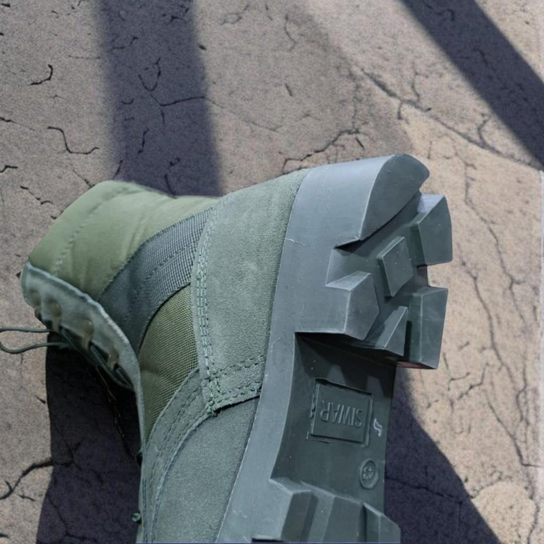 Jungle Green Siwar tactical Military Boots for Men and Women 8 Inches Desert Combat Army Jungle Boots Outdoor Hiking Boots