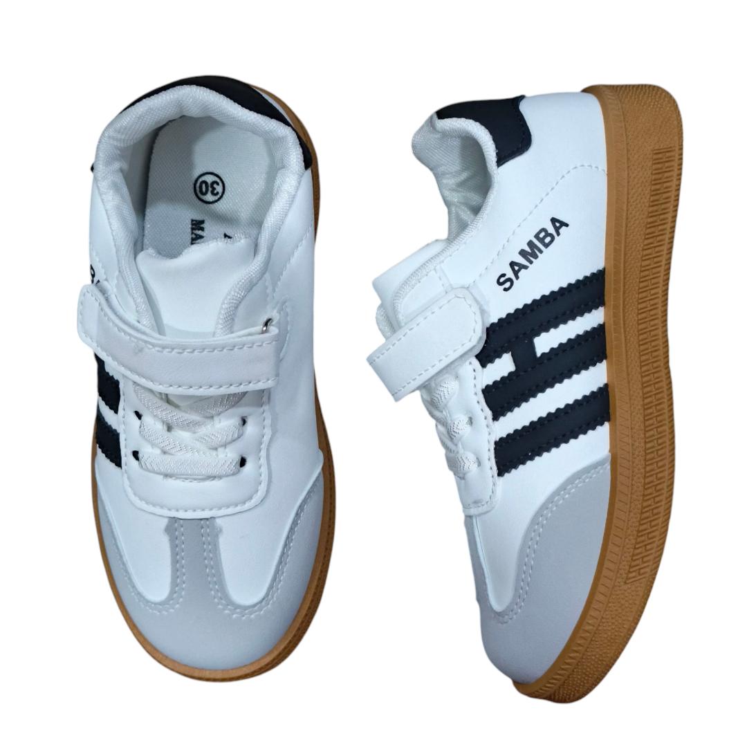 SAMBA SNEAKERS FOR KIDS. LIGHT WEIGHT FASHION SPORT SHOES FOR BOTH BOYS AND GIRLS. VARIETY OF COLORS AVIALABLE.
