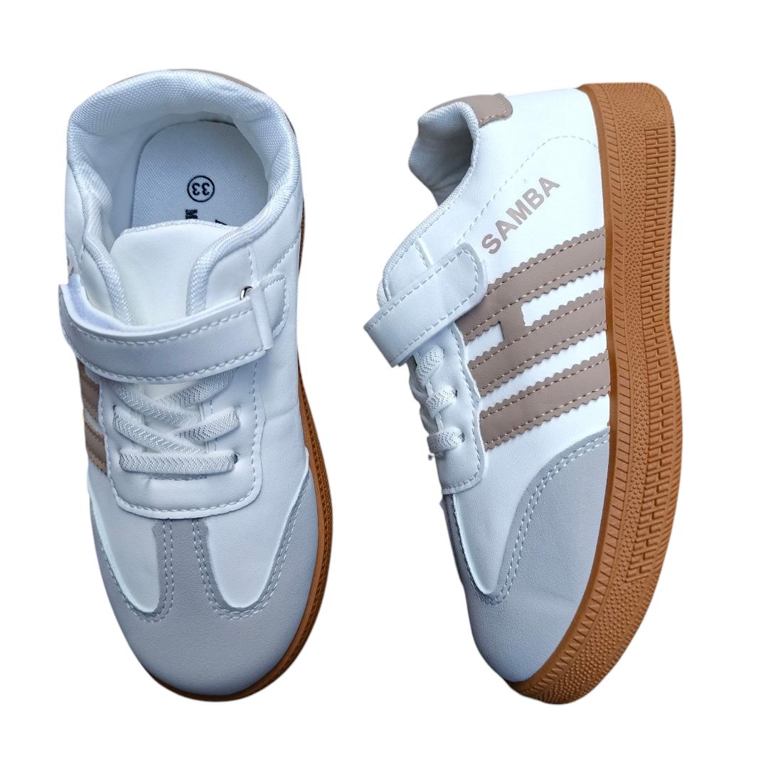 SAMBA SNEAKERS FOR KIDS. LIGHT WEIGHT FASHION SPORT SHOES FOR BOTH BOYS AND GIRLS. VARIETY OF COLORS AVIALABLE.