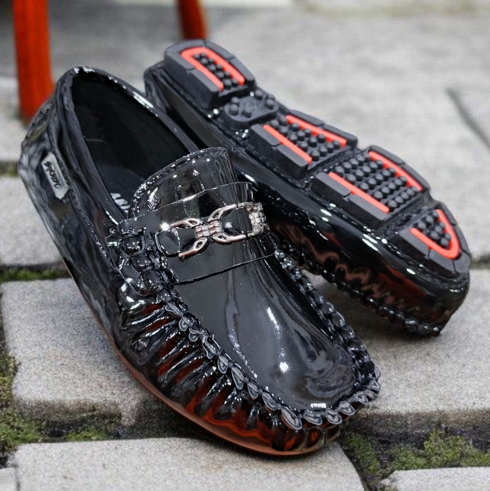 Pine Kids Slip On Party wear loafers for kids. Boys Quality Classy leather Loafers shoes. Boys synthetic casual office wear slip-on loafers.