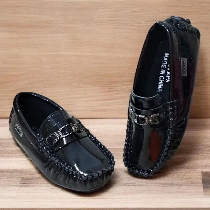 Pine Kids Slip On Party wear loafers for kids. Boys Quality Classy leather Loafers shoes. Boys synthetic casual office wear slip-on loafers.