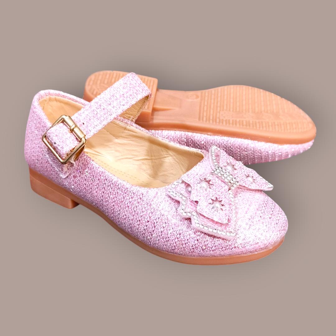 Ariana Baby girl suede glitter shoes. Children kids pearl bling sequins single princess shoes. Toddler infant Kids spring summer girls shoes.