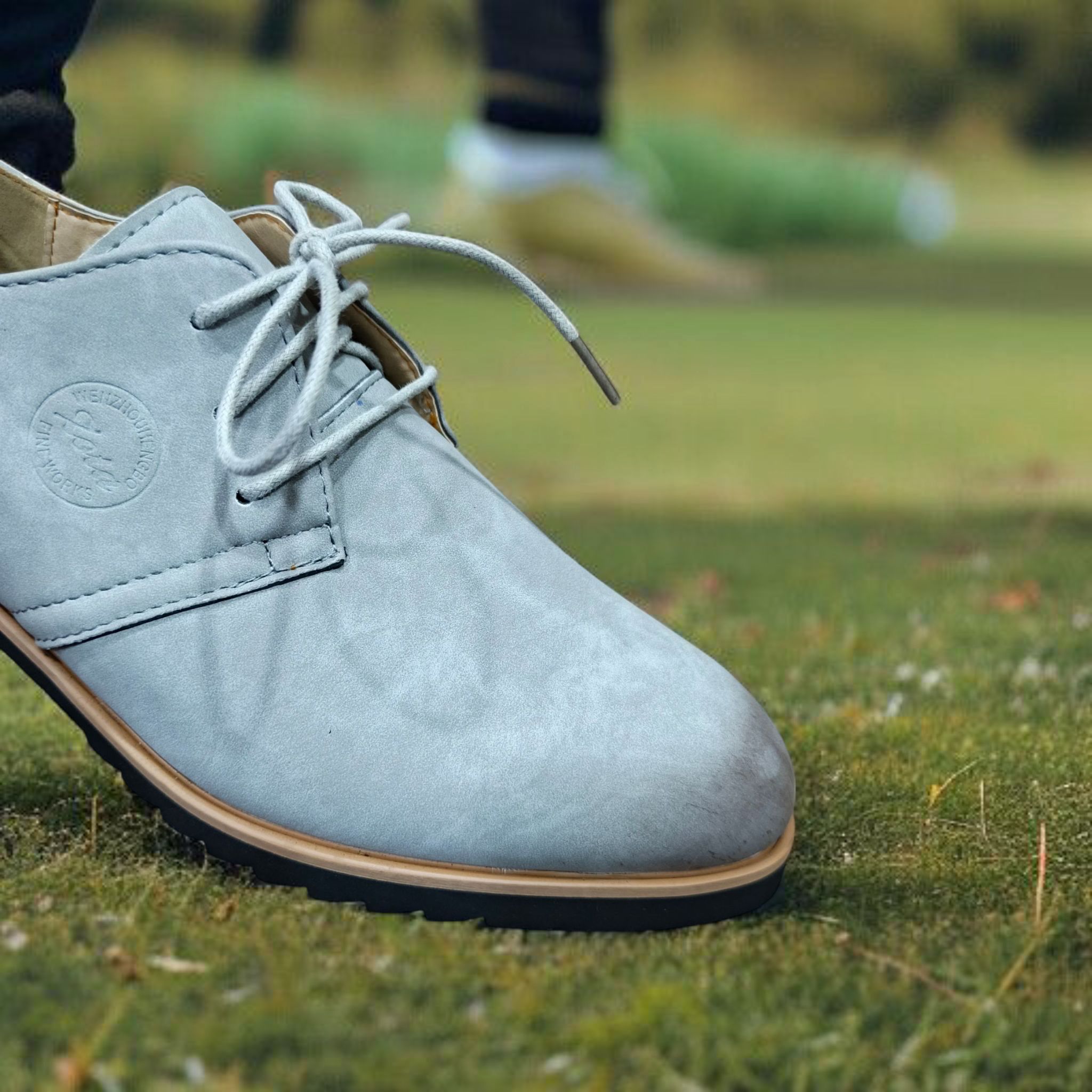 Z Men's Casual Lace-up Shoes. Gray Suede Oxford Shoes. Men's Classic Suede Dress Shoes. Comfortable Lace-up Loafers
Stylish Gray Casual Shoes.