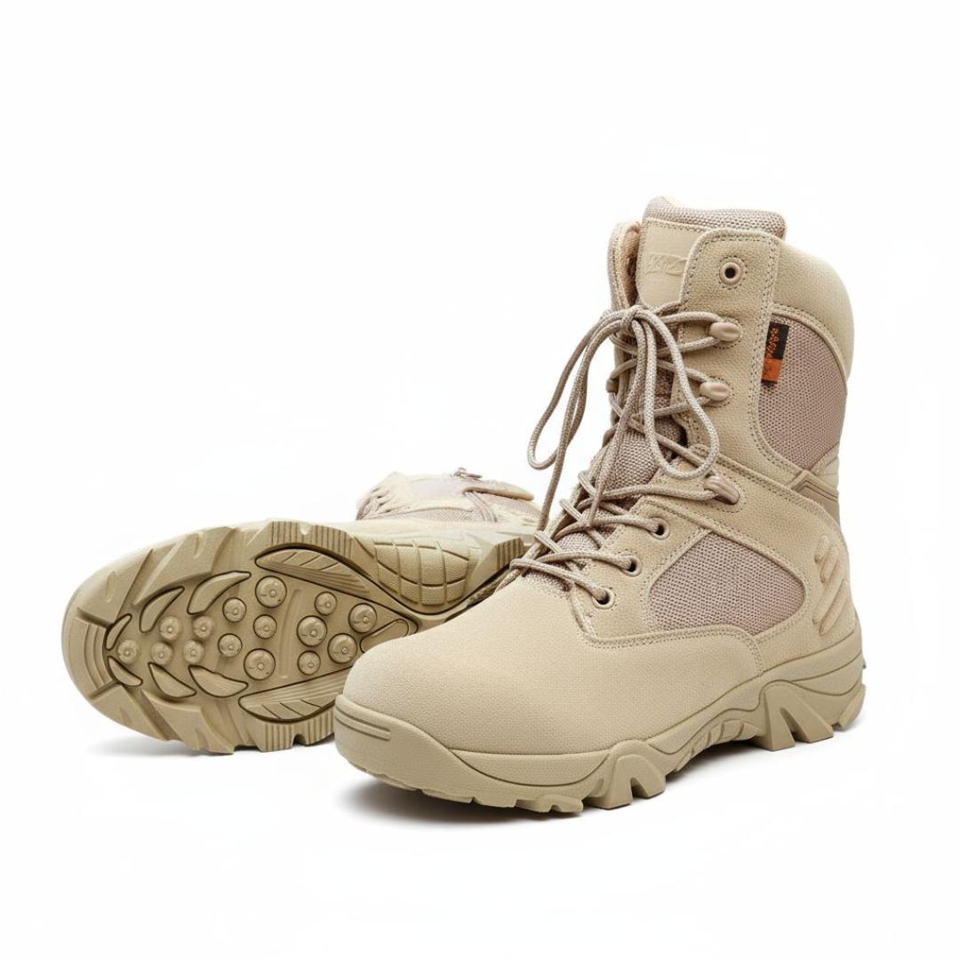 Men' S Army Military Style Jungle Boots Suede Leather Desert Boots Combat Outdoor Work Walking Trekking Tactical Boots. Delta boots. Cordura boots.