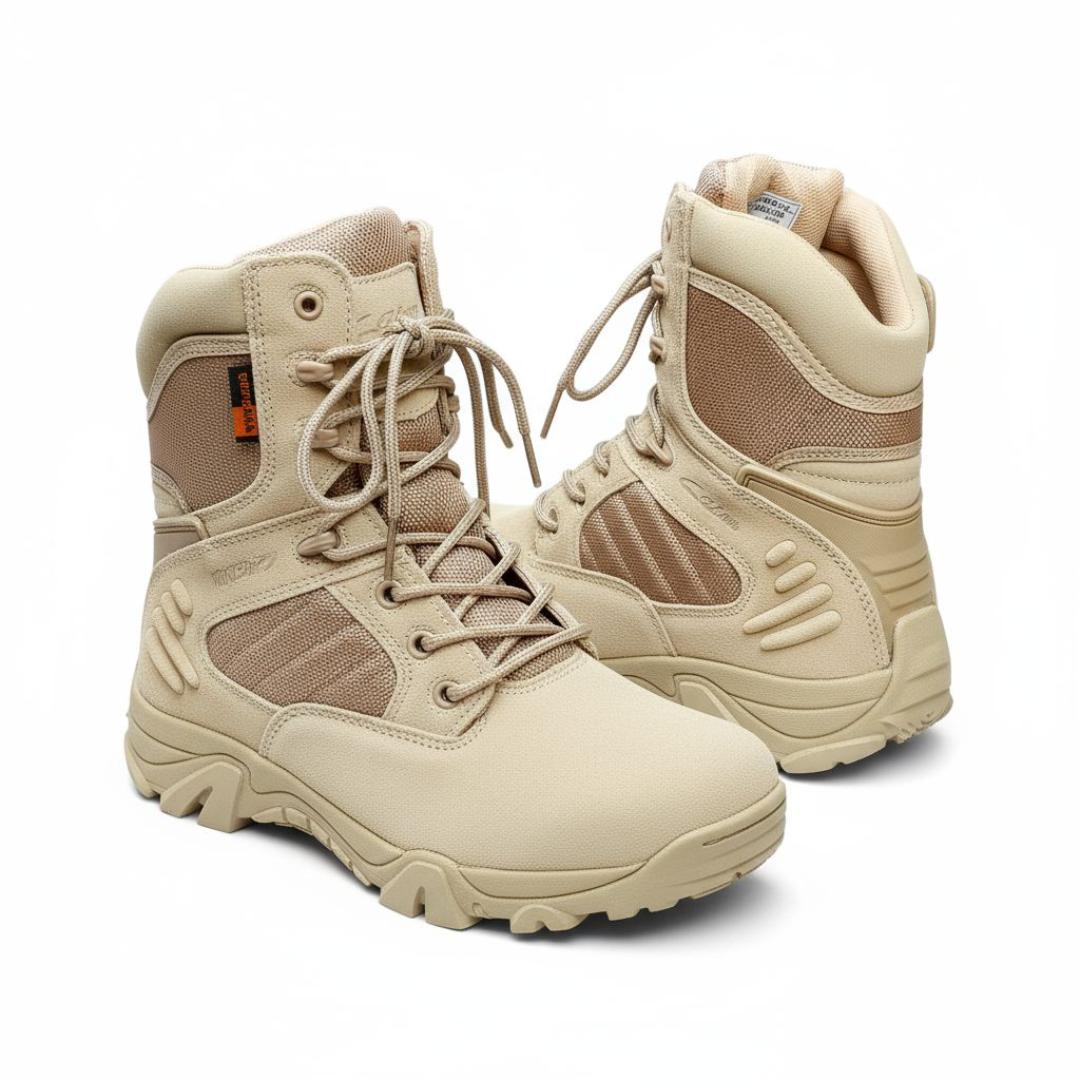 Men' S Army Military Style Jungle Boots Suede Leather Desert Boots Combat Outdoor Work Walking Trekking Tactical Boots. Delta boots. Cordura boots.