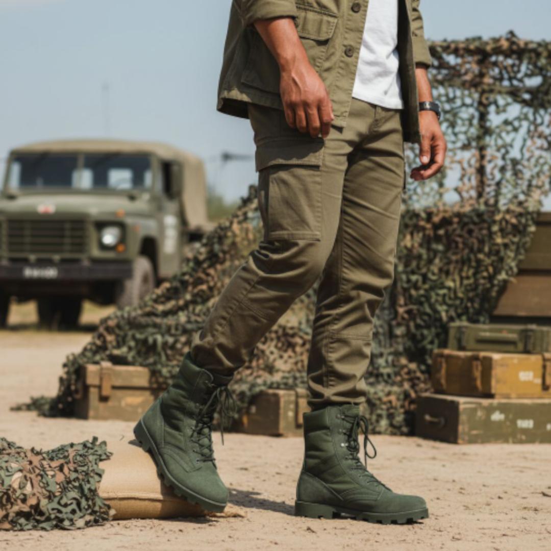 Jungle Green Siwar tactical Military Boots for Men and Women 8 Inches Desert Combat Army Jungle Boots Outdoor Hiking Boots