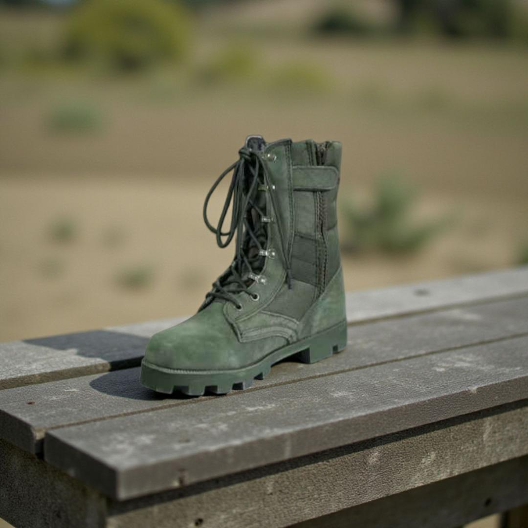 Jungle Green Siwar tactical Military Boots for Men and Women 8 Inches Desert Combat Army Jungle Boots Outdoor Hiking Boots