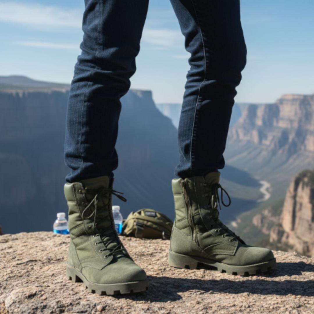 Jungle Green Siwar tactical Military Boots for Men and Women 8 Inches Desert Combat Army Jungle Boots Outdoor Hiking Boots