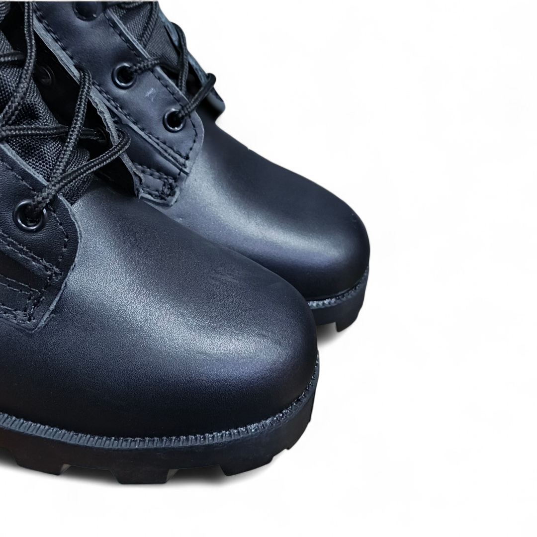 Siwar tactical Military Boots for Men and Women 8 Inches Black Combat Army Boots. Outdoor Hiking Boots