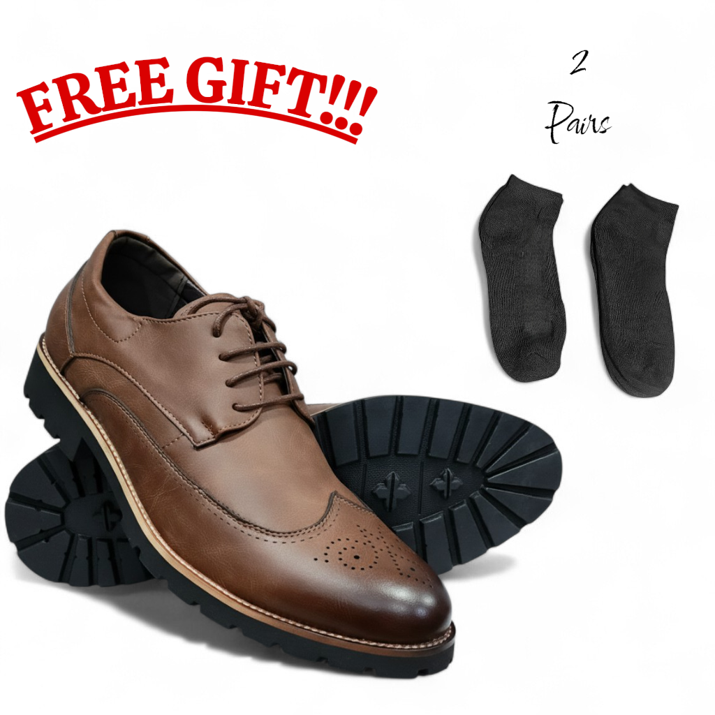 Low-cut Lacazette official casual men shoes. A sharp pair of Wingtip Derbies with a rugged twist. Commuter-Sole Brogue Oxfords official shoes. Tooled Leather Derby with Contrast Welt.