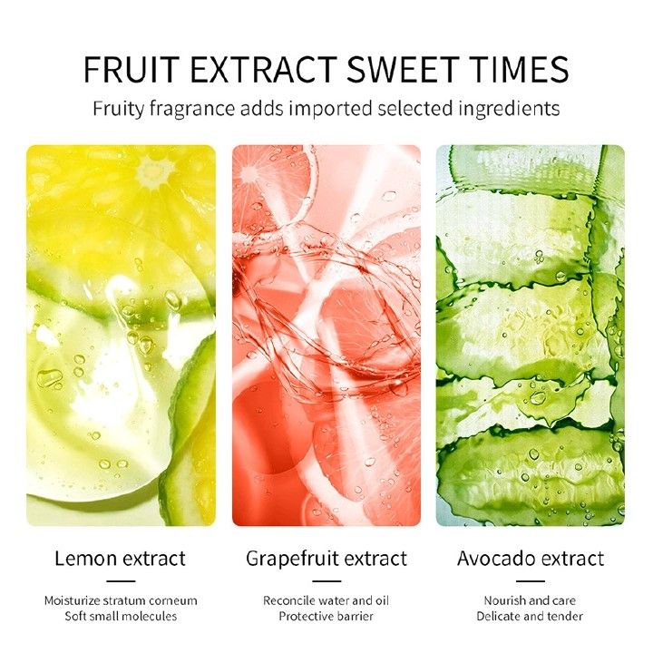 OFFER!!! OFFER!!! SADOER Hand Cream 5 PCS/Set Fruit Moisturizing Hand Cream Nourish Hand Care Hand Lotion Moisturize Stratum Corneum Hands Hydration Moisturizing Skin Care Creams for Dry Cracked Hands