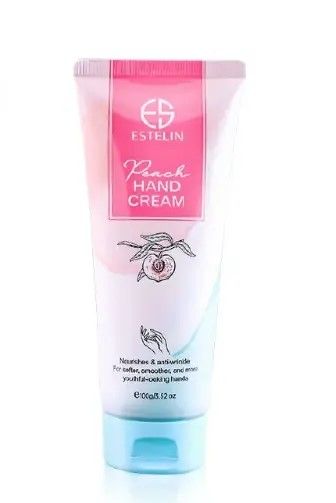 ESTELIN Peach anti aging Hand Cream – Moisturizing & Nourishing Hand Lotion for Soft, Smooth Skin , Long-Lasting Hydration