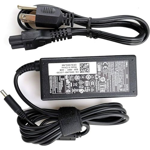 DELL Laptop Charger Complete With Power Cable - 19,5V, 3.34A Small Pin