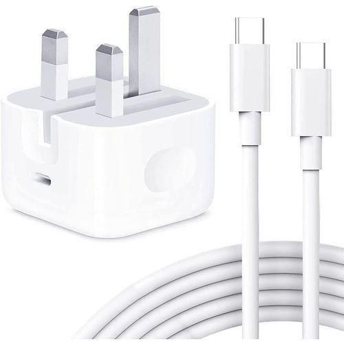 Apple iPhone Charger, 35W USB C Charger with Type-C to C Fast Charing/Data Cable (1m)