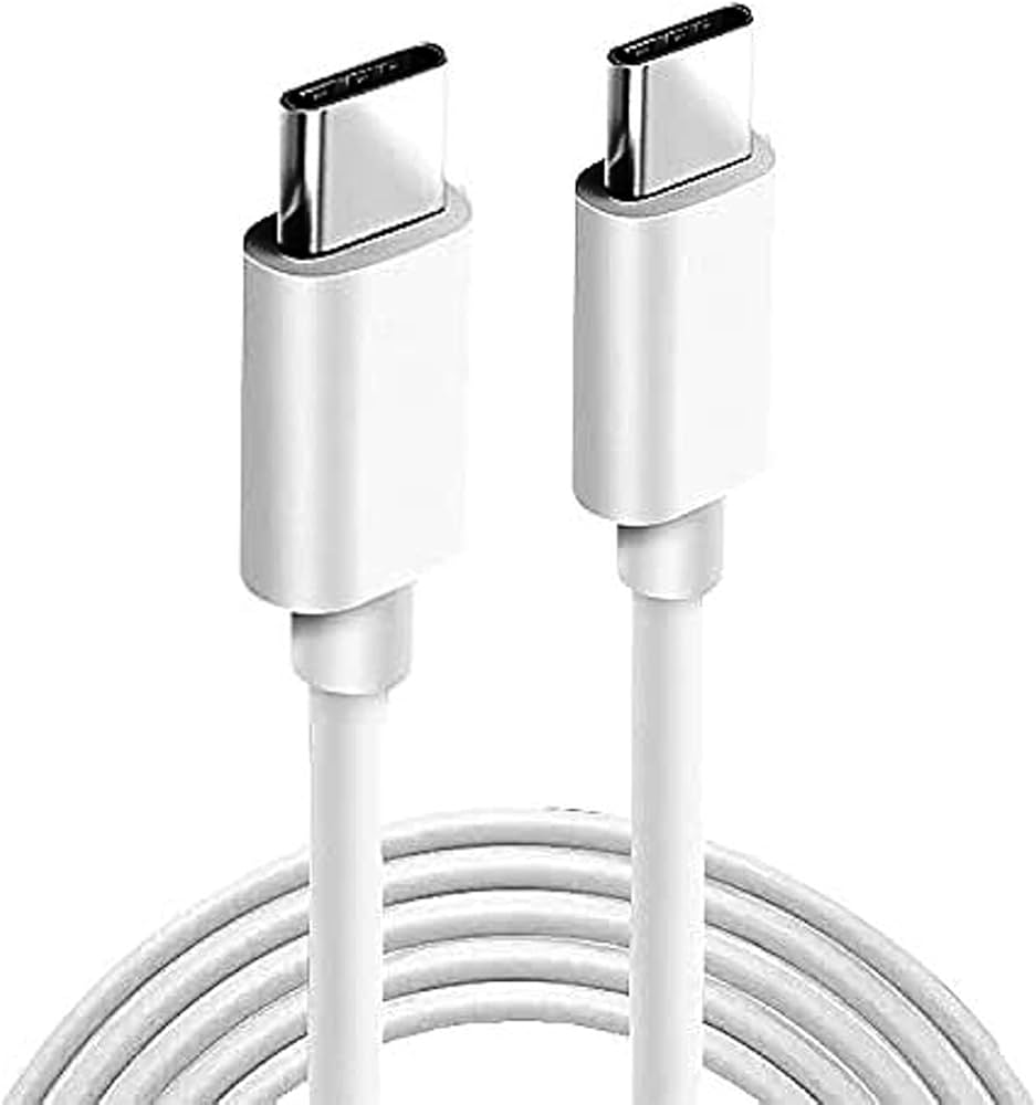 Samsung Fast Original and Durable Charger with Type-C to Type-C Cable
-White