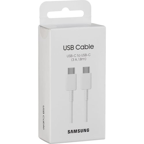 Samsung Fast Original and Durable Charger with Type-C to Type-C Cable
-White