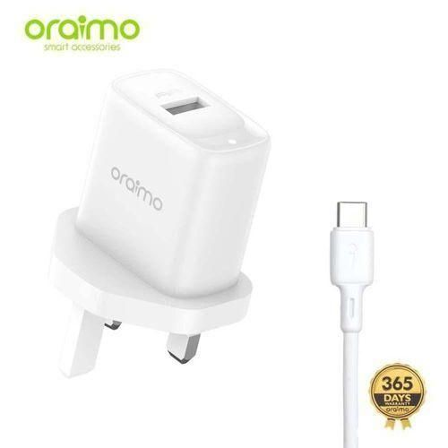 Oraimo Type-C Charger – Fast & Reliable Charging Solution