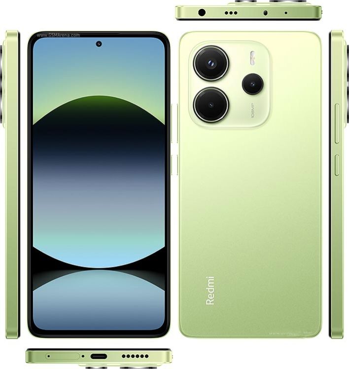 LATEST New XIAOMI Redmi Note 14 8GB+256GB 6.67" AMOLED 120Hz Display 108MP Camera 5500mAh Battery IP54 Dust and Splash resistant Fingerprint Unlock
