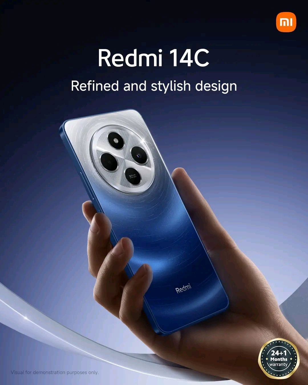 LATEST Xaomi Redmi 14C 6.88" 256GB ROM+16GB RAM{8+8} 4G Network Dual SIM 90Hz IPS LCD Screen 50MP Camera 33W Type-C Charging 5000mAh Battery Fingerprin t& Face Smart Phones Phone