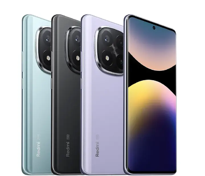 XIAOMI REDMI NOTE 14 PRO PLUS 5G,256GB+8GB RAM,200MP ULTRA CLEAR CAMERA,120 WATTS HYPER CHARGE,5110MAH BATTERY CRAFTED WITH AI