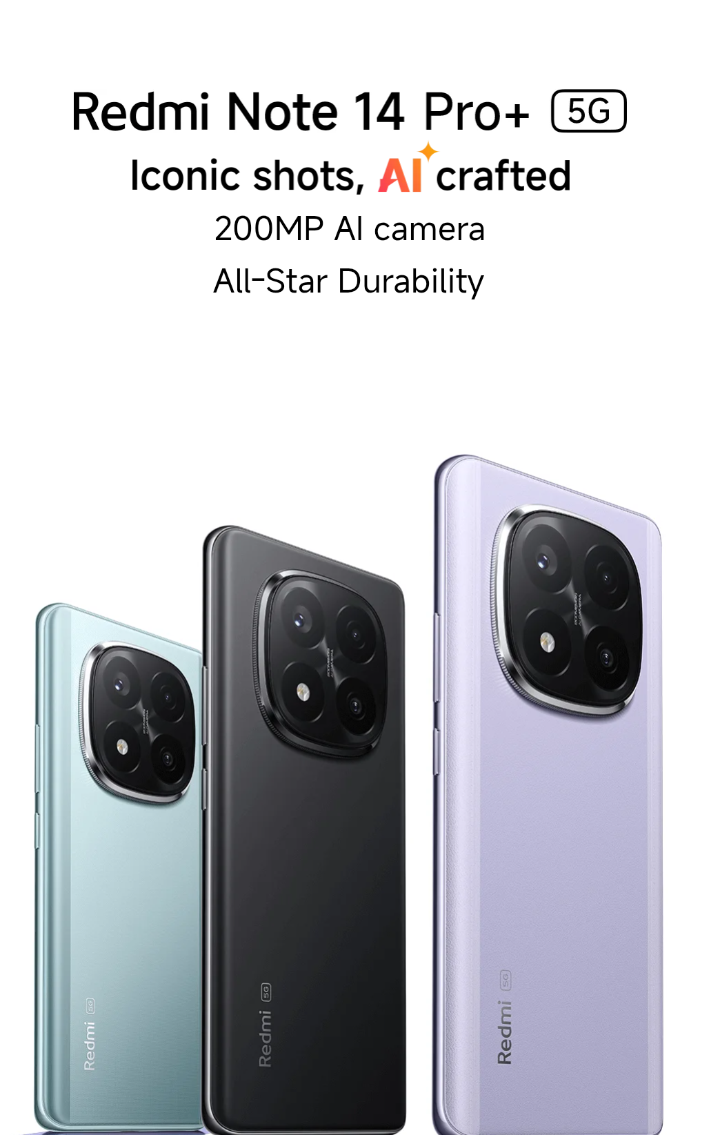 XIAOMI REDMI NOTE 14 PRO PLUS 5G,512GB+12GB RAM,200MP ULTRA CLEAR CAMERA,120 WATTS HYPER CHARGE,5110MAH BATTERY CRAFTED WITH AI