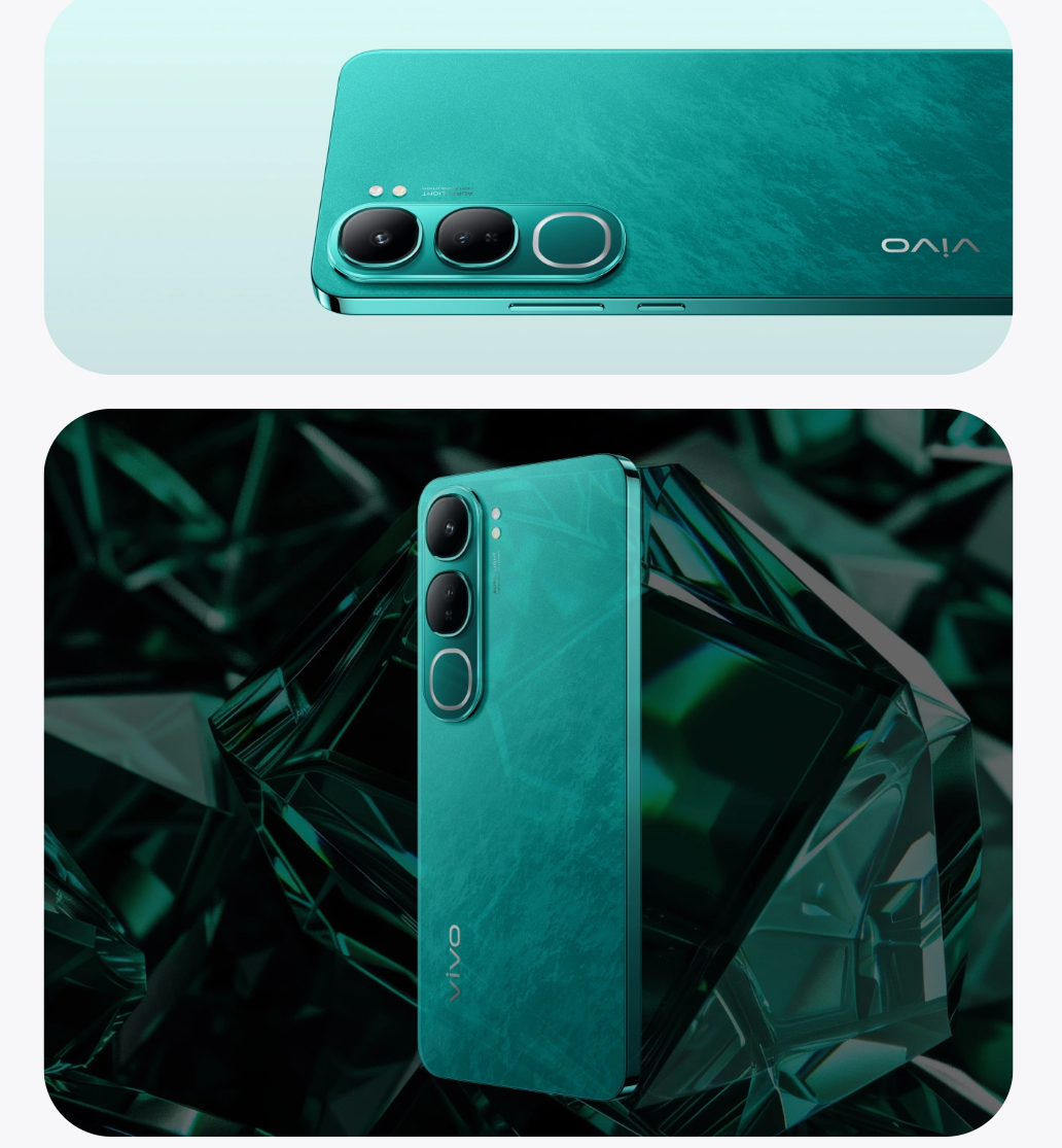 LATEST NEW VIVO V40 LITE [8GB RAM+256GB] 80 WATTS FLASH CHARGE,5000 WATTS,ON DISPLAY FINGERPRINT SCANNER, DUST AND SPLASH RESISTANT 25 MONTHS WARRANTY, 50MP CAMERA  WITH AURA RING PHONE