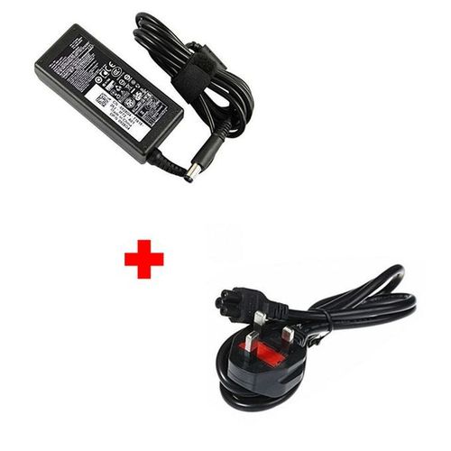 DELL Latitude E7240, E7250, E7440, E7450, E6430, E5470 Large Pin Charger Adapter & Power Cable