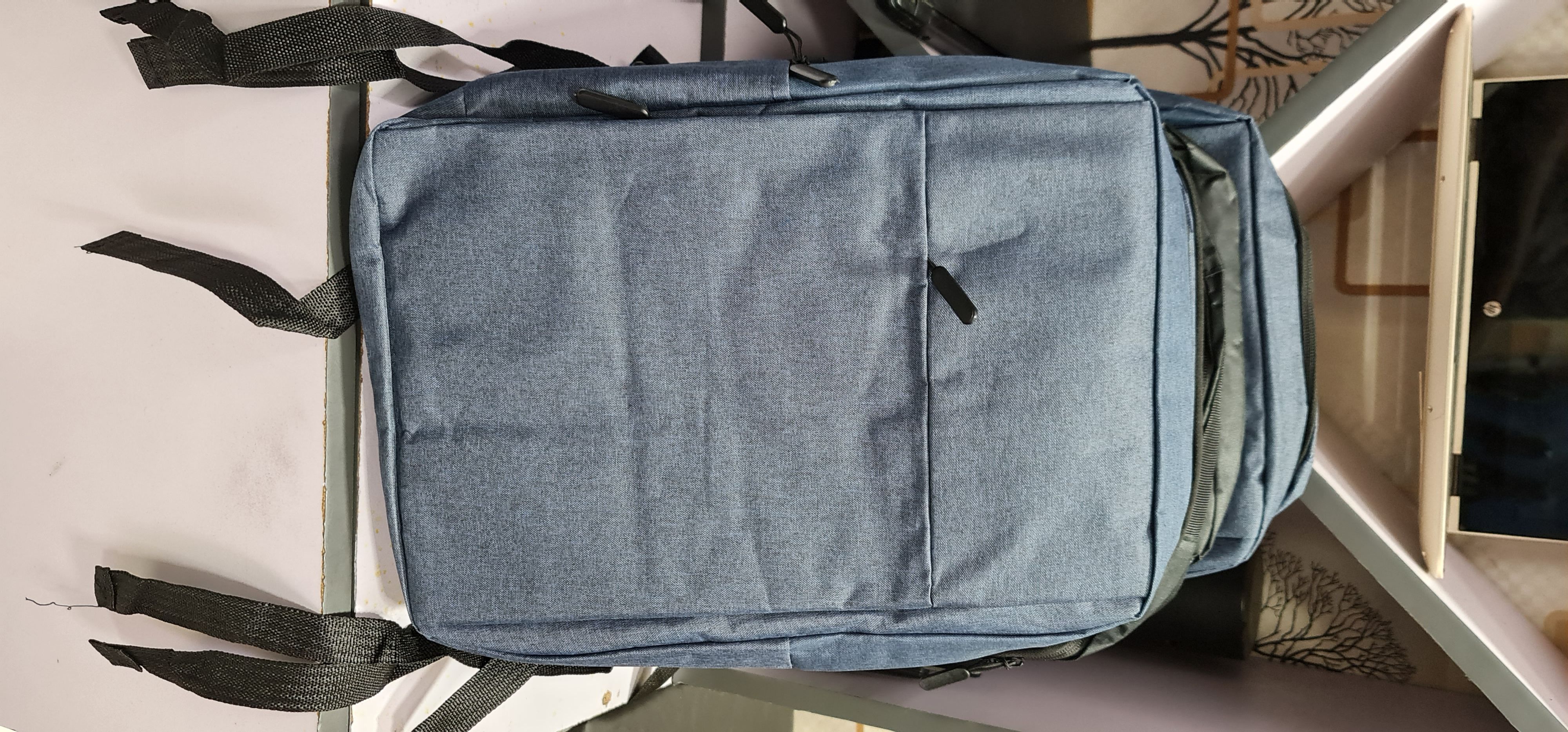 SLIM FIT LAPTOP BAG BLACK,GREY,NAVY BLUE COLOUR AFFORDABLE BACKPACK CORPORATE BAG WHOLESALE